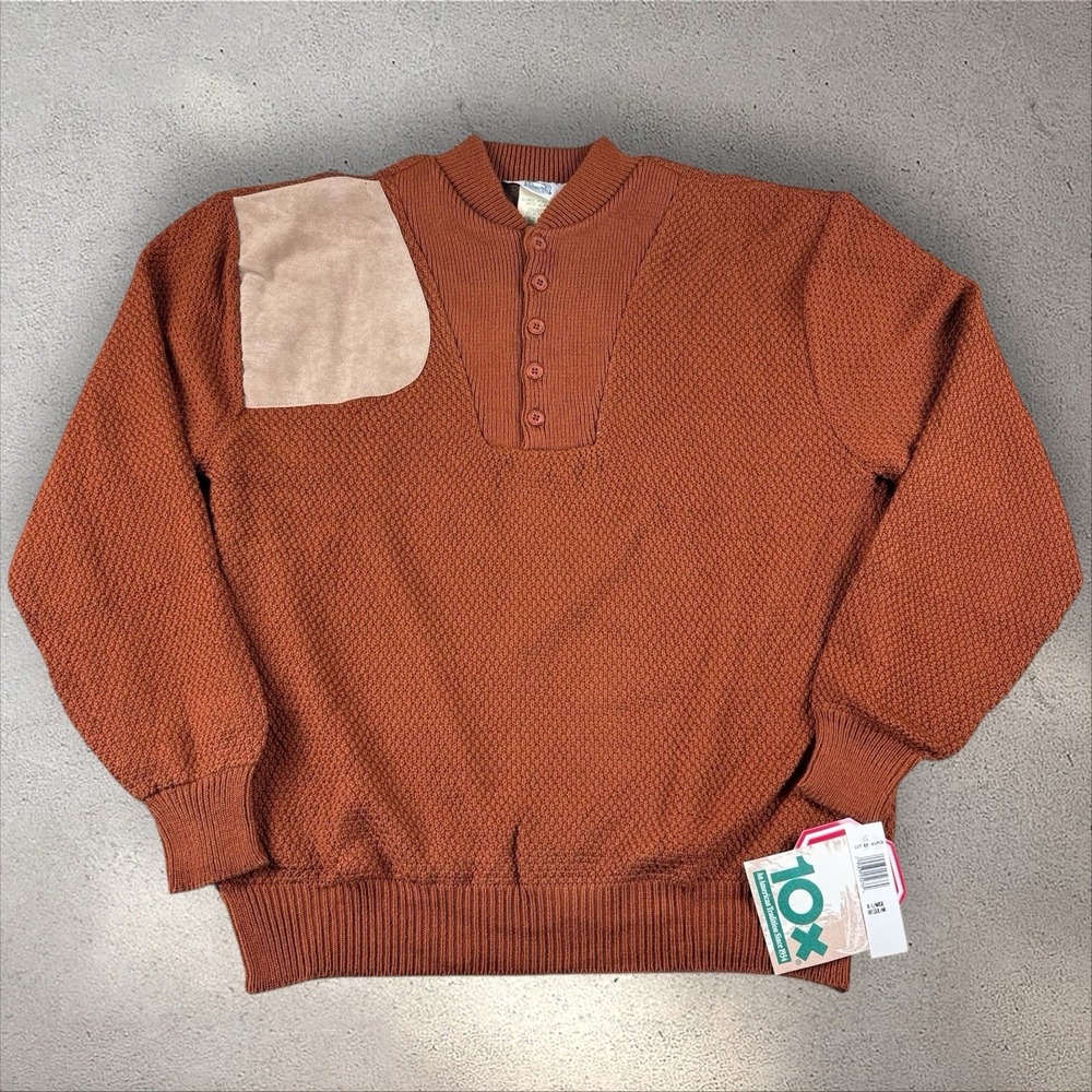 Vintage NWT 10X‎ Shooting Sweater Men's XL Gore Windstopper Hunting NOS